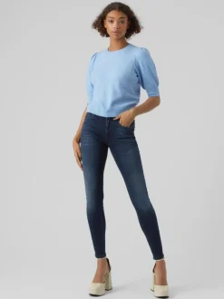 Doffy Kortærmet Striktrøje, Little Boy Blue, M