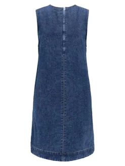 Dorsi Denimkjole, Medium Blue Denim, XS