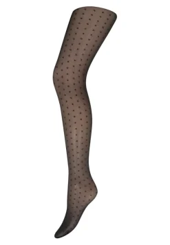 Dot Tights, Black, L/XL
