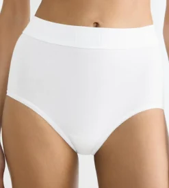 Double Comfort Maxi Trusser, White, 50