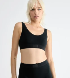 Double Comfort Top, Black, 42