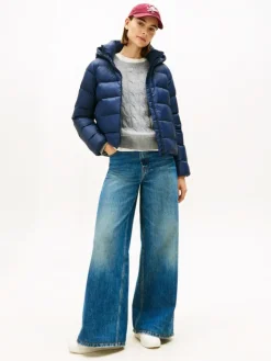 Down Casual Jakke, Dark Night Navy, S