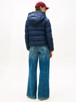 Down Casual Jakke, Dark Night Navy, S