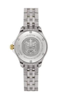 DS Action Lady Diamonds C032.051.44.046.00 Dameur, Iceblue, 34 mm