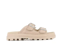 Dunlite Riviera Suede Sandaler, Warm Sand, 40