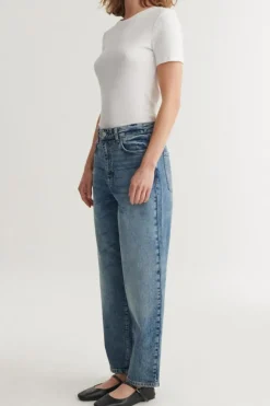 Ea Stone W. Jeans, Stone Washed Denim, XL/L28