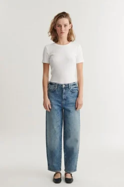 Ea Stone W. Jeans, Stone Washed Denim, XL/L28