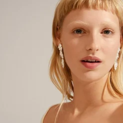 Echo Øreringe, Silver Plated