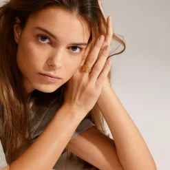 Echo Ring, Gold Plated