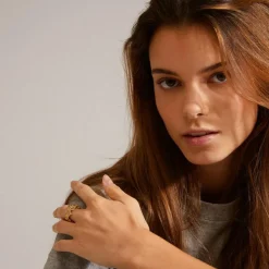 Echo Ring, Gold Plated