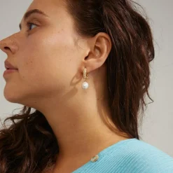 Edele Øreringe, Gold Plated