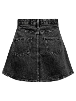 Eden A-nederdel, Washed Black, XL