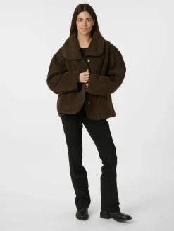 Edmund Teddy Jakke, Dark Brown, 36