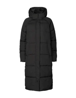 Ela Slit Jakke, Sort, M/L