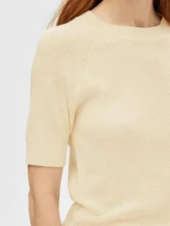 Elinna Strikbluse, Birch, M