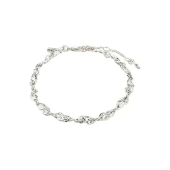 Eliyah Armbånd, Silver Plated, 16,5+3 cm