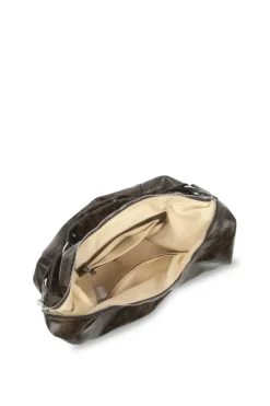 Ellie Crossbody, Brown Cracked