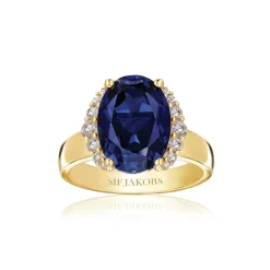 Ellisse Grande Ring, Guld, 60