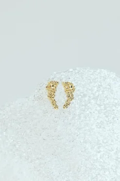 Elora Øreringe, Gold Plated