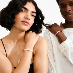 Ember Armring, Silver Plated, 17 cm