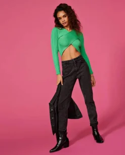 Emily Jeans, Washed Black, W29/L32