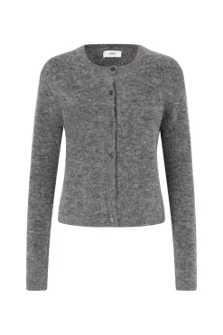 Enada Cardigan, Dark Grey Mel, XL