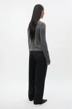 Enada Cardigan, Dark Grey Mel, XL