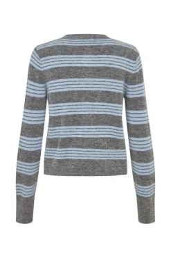 Enada Cardigan, Faded Denim St, M