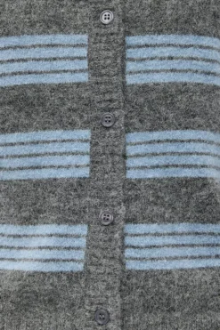 Enada Cardigan, Faded Denim St, M