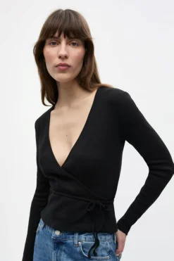 Enally Bluse, Black, M