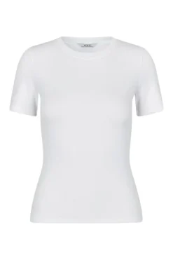 Enally Crop T-shirt, Bright White, XL
