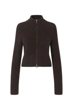 Enbessie Cardigan, Chocolate Torte Mel, XL