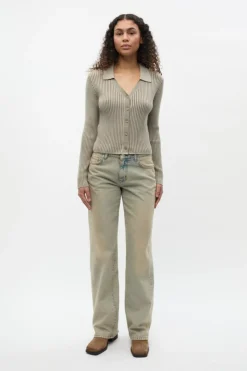 Enbetty Jeans, Yellow Tint, 34