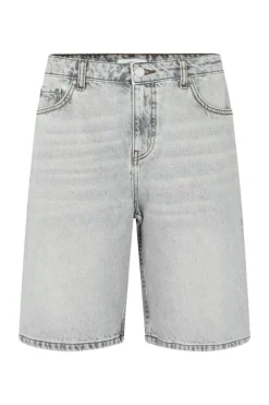 Endank Long Shorts, Light Grey Bleach, 38