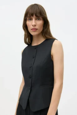 Endore Vest, Black, 42