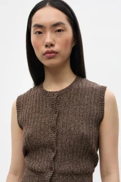 Endysis Vest, Chocolate/Brindle, S