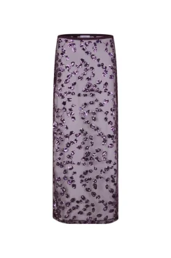 Enisberga Nederdel, Plum, 38