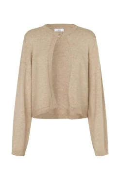 Enjade Langærmet Cardigan, Brindle Mel, M