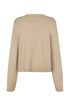 Enjade Langærmet Cardigan, Brindle Mel, M