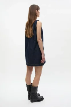 Enlucia Kjole, Dark Blue Rinse, 42