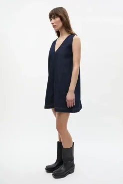 Enlucia Kjole, Dark Blue Rinse, 42