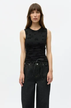 Ennicola Tank Top, Black, XL