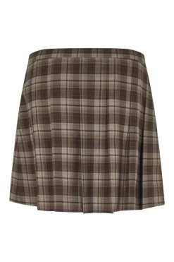 Enriver Mini Nederdel, Chocolate Check, 40