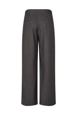 Enwilla Bukser, Grey/White Pinstriped, 36
