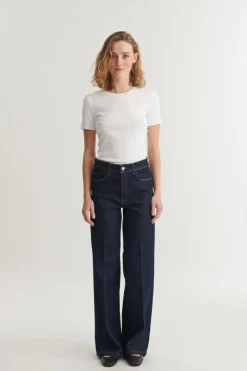 Enya Rinse Wash Jeans, Raw Denim, XL/L32