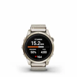 Epix Pro (Gen 2) 010-02802-20 Sapphire Edition Smartwatch, Soft Gold, 42 mm