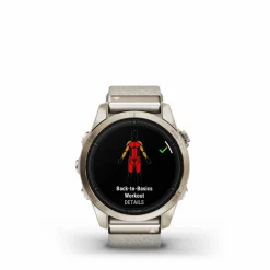 Epix Pro (Gen 2) 010-02802-20 Sapphire Edition Smartwatch, Soft Gold, 42 mm