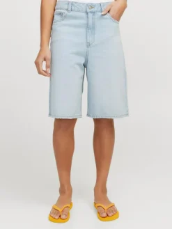 Erin Baggy Shorts, Light Blue Denim, XS