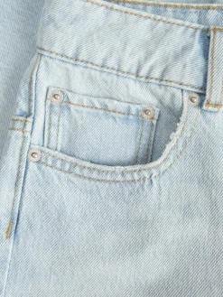 Erin Baggy Shorts, Light Blue Denim, XS