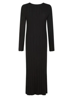 Eris Strikkjole, Black, 40